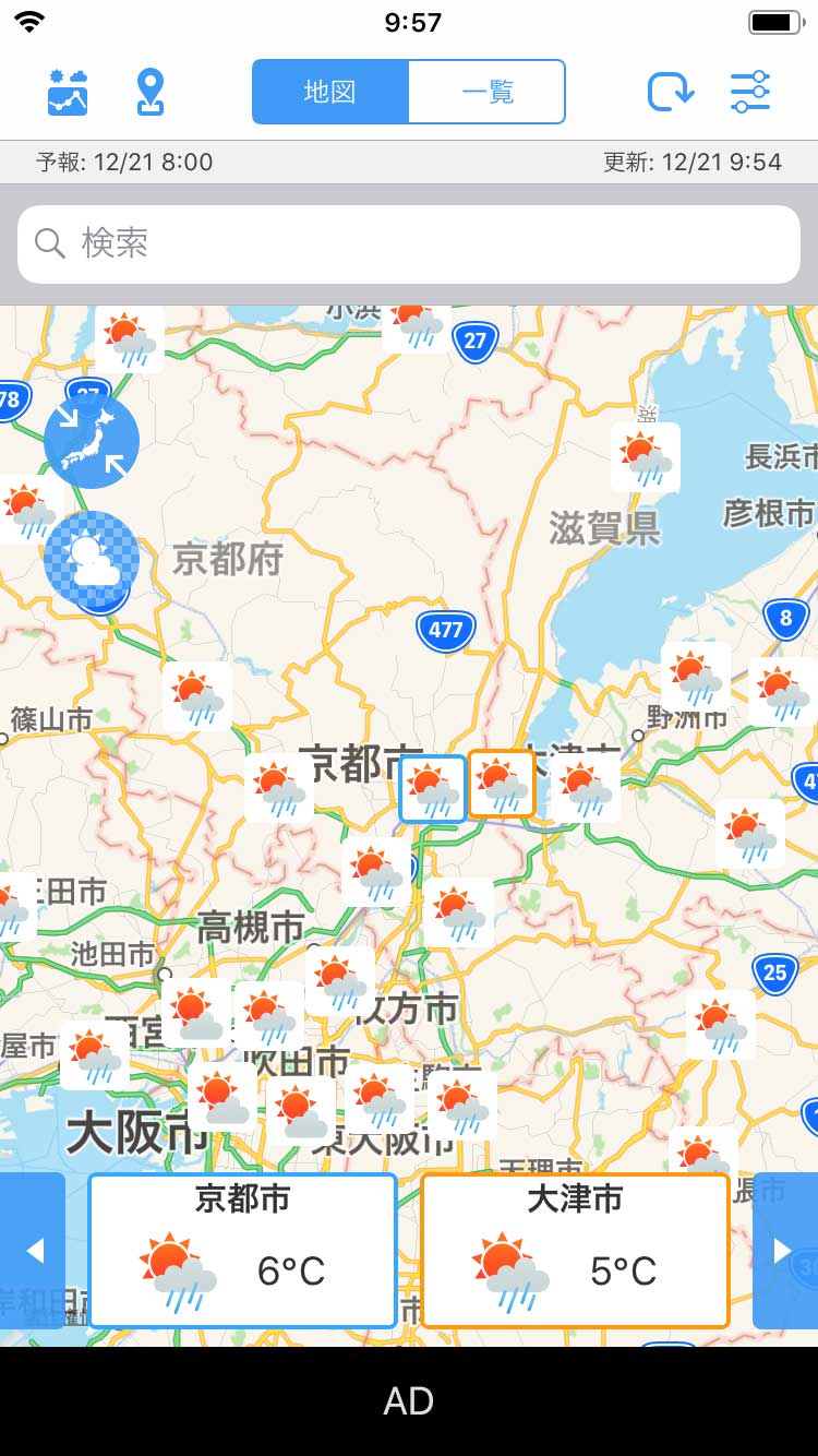 wj_screen map